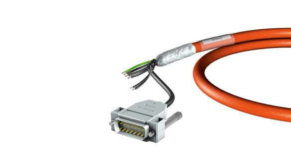 Image 4:Next level: STOBER has further advanced its One Cable Solution in collaboration with encoder manufacturer HEIDENHAIN.