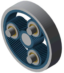 planetary gear design in the FVA-Workbench