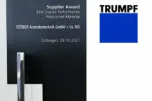 STOBER riceve il TRUMPF Supplier Award